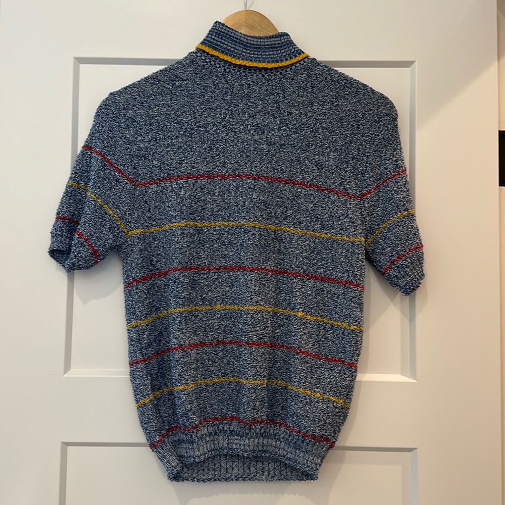 Vintage Sears short sleeve turtleneck sweater
